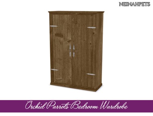Orchid Parrots Bedroom Collection {Mesh Required}