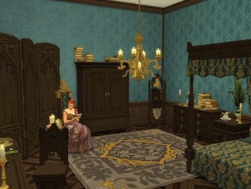 Ornate Ceiling Candleholder by TheJim07 at Mod The Sims