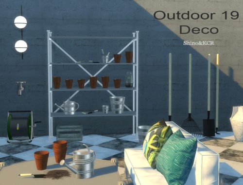 Outdoor 19 Deco Set