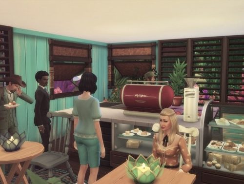 Overgrown Cafe | Rebuilding Sulani at GravySims