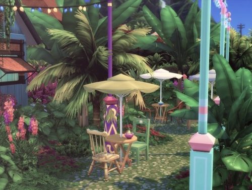 Overgrown Cafe | Rebuilding Sulani at GravySims