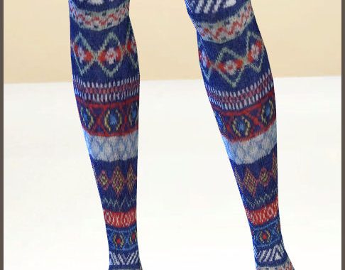 Overknee socks by Chalipo at All 4 Sims