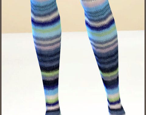 Overknee socks by Chalipo at All 4 Sims