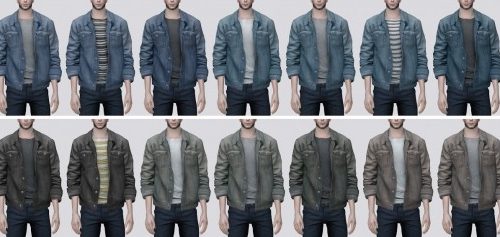 Oversized Denim Jacket (P) at Darte77