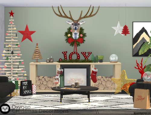 Oxygen Christmas Decorations