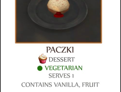 PACZKI CUSTOM FOOD Polish Cuisine at Icemunmun