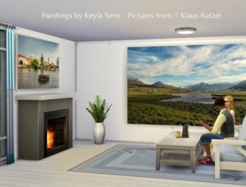 Paintings Klaus Ratzer at Keyla Sims