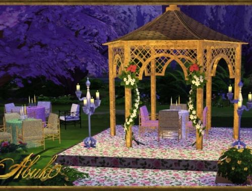 Palaka Outdoor Set at Abuk0 Sims4