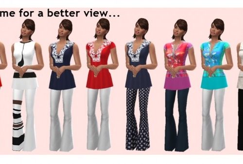 PANTS & TUNIC at Sims4Sue