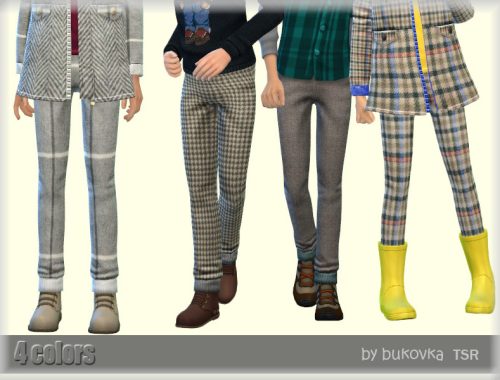 Pants Tweed Child