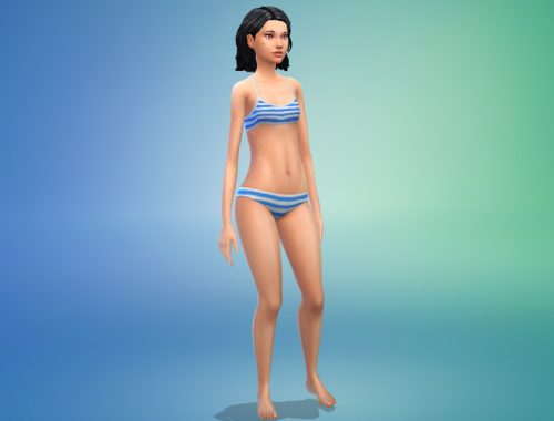 Pantsu Panty and Top Set