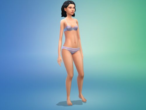 Pantsu Panty and Top Set
