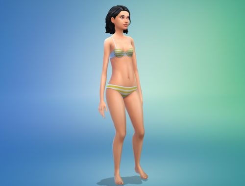 Pantsu Panty and Top Set