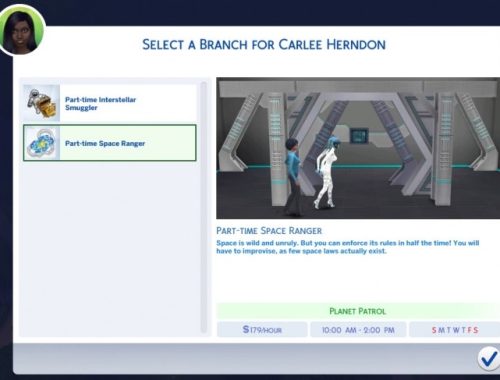 Part-time Astronaut Career by Arialyx at Mod The Sims