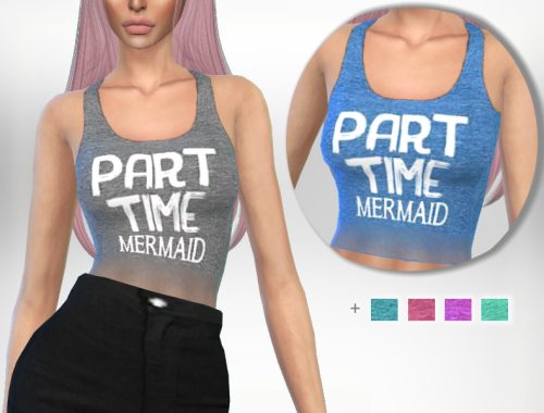 Part Time Mermaid Top