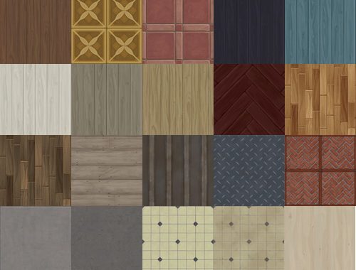 Patterned Ceiling Tiles by Pocci at Garden Breeze Sims 4