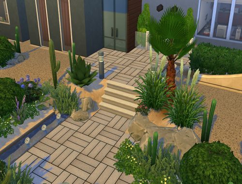 Patterned Concrete Tiles