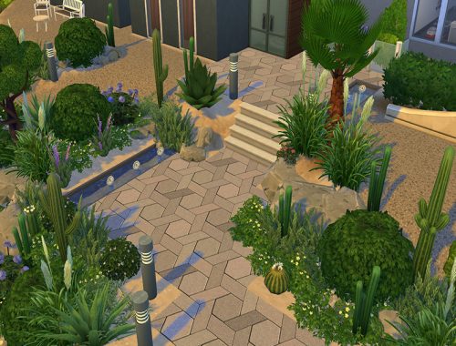 Patterned Concrete Tiles