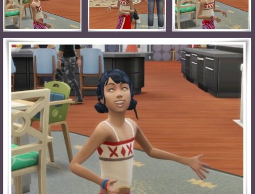 Paula Knots hair at Birksches Sims Blog