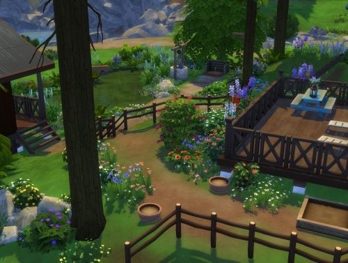 Peaceful Cottage with a Sauna by suojatti at Mod The Sims