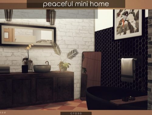 Peaceful Mini Home by Praline at Cross Design