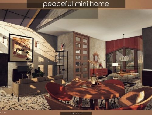Peaceful Mini Home by Praline at Cross Design