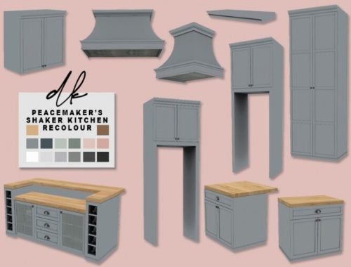 Peacemaker’s Shaker Kitchen Recolours at DK SIMS