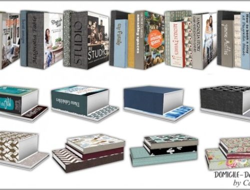 Pearl bedroom pillows, blanket & books at DOMICILE Design TS4