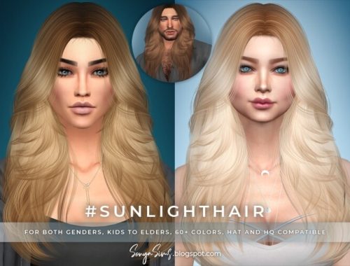 Pearl & Sunlinght hairs at Sonya Sims