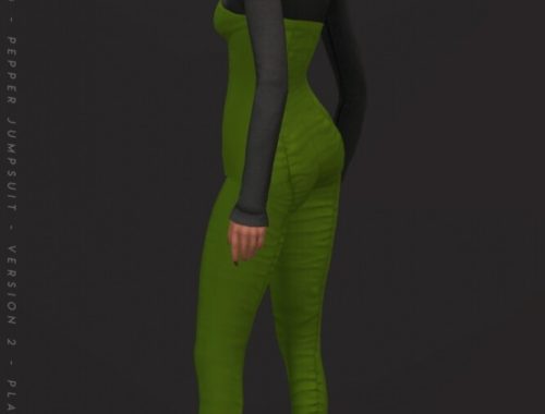 PEPPER JUMPSUIT at Candy Sims 4