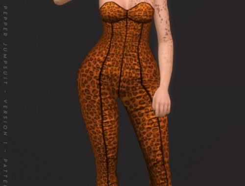 PEPPER JUMPSUIT at Candy Sims 4