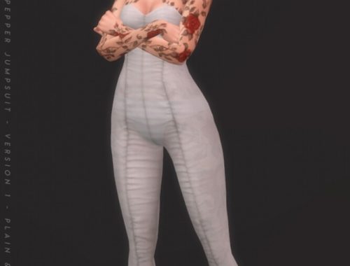 PEPPER JUMPSUIT at Candy Sims 4