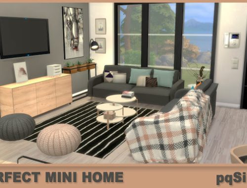 Perfect Mini Home at pqSims4