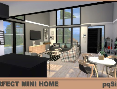 Perfect Mini Home at pqSims4