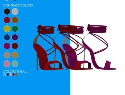 PETITE HIGH HEELS by Thiago Mitchell at REDHEADSIMS