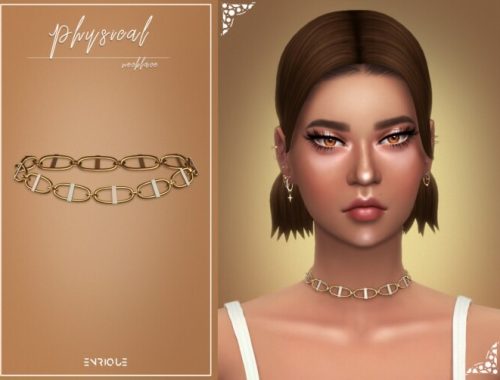 Physical Set: hair + necklace at Enriques4