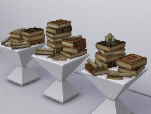 Pile o’ Books by TheJim07 at Mod The Sims