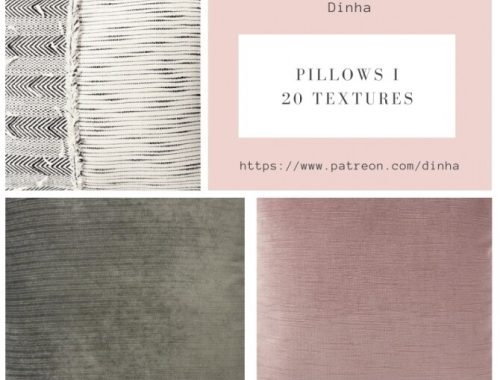 Pillows I – 20 Textures at Dinha Gamer