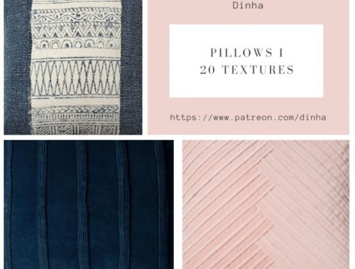 Pillows I – 20 Textures at Dinha Gamer