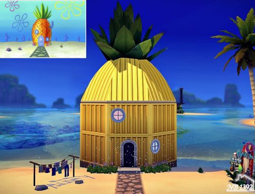 Pineapple House (No CC!) - SpongeBob