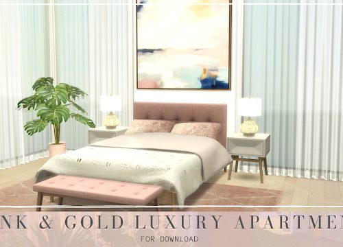 PINK & GOLD LUXURY APARTMENT at Dinha Gamer