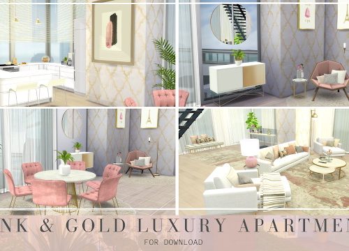 PINK & GOLD LUXURY APARTMENT at Dinha Gamer