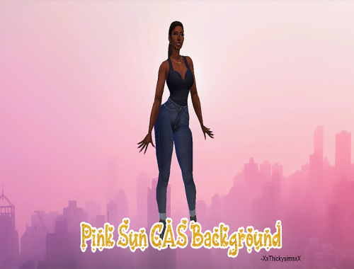 Pink Sun CAS Background