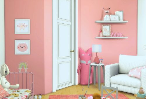 Pink Toddler Room at Liney Sims