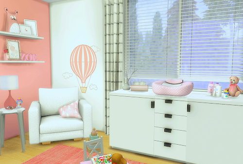 Pink Toddler Room at Liney Sims