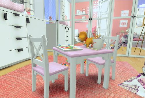 Pink Toddler Room at Liney Sims