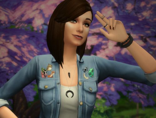Pinned Jean Jacket