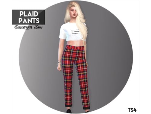 Plaid Pants
