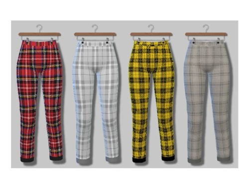 Plaid Pants