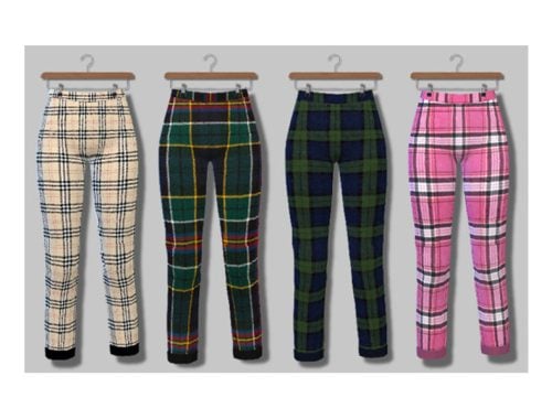 Plaid Pants